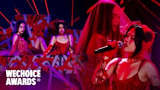 NẾU LÚC ĐÓ TRÊN SOFA  HỒ NGỌC HÀ tlinh 🔥 Live at Gala WeChoice Awards 2023 [upl. by Eneleahs257]