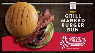 Americana Gourmet Burger Recipe Grill Marked [upl. by Batish]