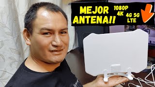 👉MEJOR ANTENA PARA TV FULL HD 1080P 4K  Antena de TV ANTOP  AntopAT133B [upl. by Broderick]