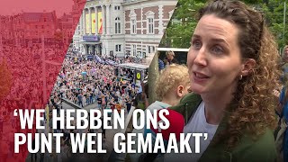 Terugblikken op demonstratie Unmute Us [upl. by Nnalyrehs517]