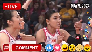 CREAMLINE VS CHOCO MUCHO 🔴LIVE FINALS  MAY 09 2024  PVL ALL FILIPINO CONFERENCE 2024 pvllive [upl. by Joh]