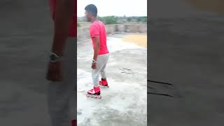 skating boy aaj to chhat me hi sket kar dala new short video viral [upl. by Eidnahs]