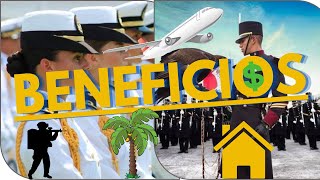 BENEFICIOS DE ESTUDIAR EN LA UNIVERSIDAD MILITAR💂 Y NAVAL ⚓️🤑 [upl. by Ailahk560]