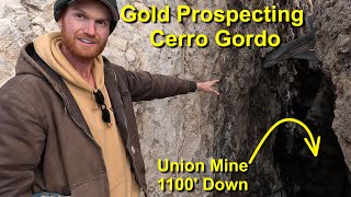 Gold Prospecting amp Exploring Cerro Gordo Ghost Town amp Silver Mines [upl. by Elatsyrk]