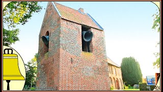 Wiesens Ostfriesland Glocken der Evangelisch Lutherischen St Johannes der Täufer Kirche Plenum [upl. by Anaerol]