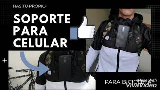 COMO HACER TU PROPIO SOPORTE PARA CELULAR TIPO GO PRO [upl. by Philcox]