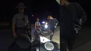 State trooper vs Awkward Biker [upl. by Townie]