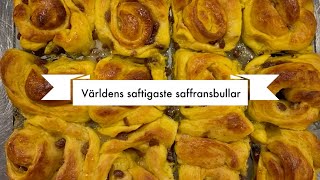 Världens saftigaste saffransbullar med Josse [upl. by Aerdnua]