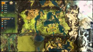 Guild Wars 2  Gendarran Fields Vista Points Tutorial [upl. by Som]