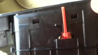 Saab 93 Cup Holder Easy Repair [upl. by Yartnod]