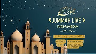 ஜும்ஆ நேரலை Jummah Live 05 January 2024 [upl. by Netsriik]