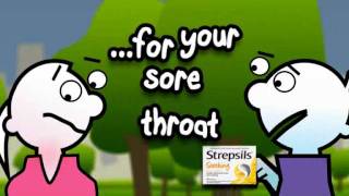 Strepsils 2D Animated Digital Signage [upl. by Bluma154]