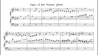 J S Bach Fuge EsDur BWV 552II [upl. by Jemma]