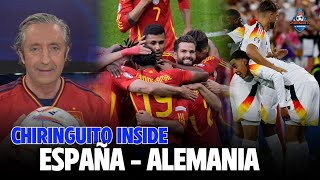 ⚽️ ESPAÑA  ALEMANIA  EURO 2024  CHIRINGUITO INSIDE [upl. by Darach935]