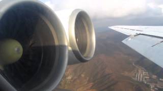 Air Koryo IL62M P881 Approach amp Landing into Pyongyang North Korea  Window View [upl. by Mellen829]