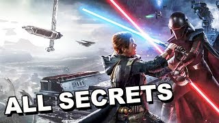 Star Wars Jedi Fallen Order  All Secrets Locations [upl. by Delcine]