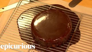 How to Make Austrian Sachertorte Part 4 [upl. by Philemol570]