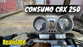 Consumo real da Cbx 250 Twister na prática sem enrolação tudo em detalhes [upl. by Dehlia365]