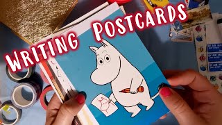 How to write a postcard for Postcrossing  Sending postcards from England [upl. by Biel277]