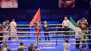 Alban Bermeta vs Obinna Joseph Mathew WBO Global Title [upl. by Francesca104]