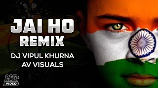 Jai Ho Remix  AR Rahman  Vipul Khurana Remix  Av Visuals  Karan Vfx [upl. by Yelich]