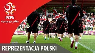 Pierwszy trening reprezentacji Polski na stadionie Polonii Warszawa [upl. by Redd120]