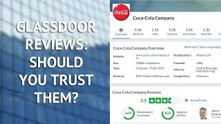 Should You Trust Glassdoor Company Reviews When Considering a New Job [upl. by Hukill]