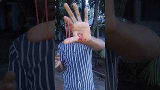 Rubber Band magic trick ✨ rubber band trick 🌠 shorts magic trick tutorial foryou [upl. by Nylsoj]