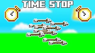 Time FreezeStop Addon for Minecraft PE 121 [upl. by Felicio125]