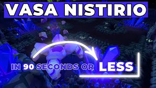 VASA NISTIRIO  In 90 Seconds or Less [upl. by Nesyrb471]