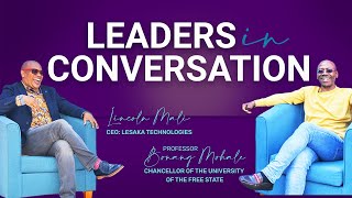 Leaders in Conversation with Lesaka CEO Lincoln Mali amp Uni of Free State Chancellor Bonang Mohale [upl. by Mirielle]