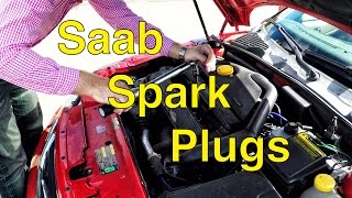 Saab Spark Plug Replacement DIY  Trionic Seven [upl. by Eidur]