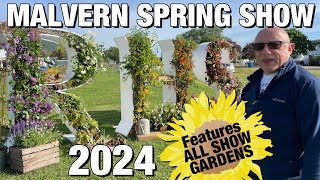 🌻351 🌻 2024 RHS MALVERN SPRING FESTIVAL 🌻 FLOWER SHOW 🌻 [upl. by Rucker]