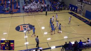 Ridgefield High School vs Mark Morris High School Mens Varsity Basketball [upl. by Mikaela7]