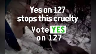 Stop the Cruelty Vote YES on Proposition 127 [upl. by Neelehtak410]