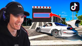 I Tried VIRAL TikTok STUNTS In GTA 5 [upl. by Nesto]