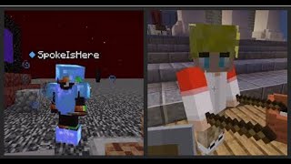 SpokeIsHere vs TommyInnit  Dream SMP vs Lifesteal SMP [upl. by Inahteb]