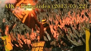 AIK  Djurgården 11 20130522 Första derbyt på Nationalarenan [upl. by Aleusnoc]