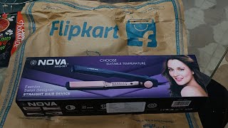 Nova hair straightener review [upl. by Placeeda]