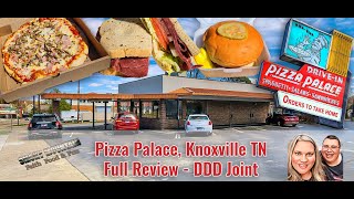 Pizza Palace Knoxville TN  2023 Full Review  DDD Joint  Guy Fieri Diners DriveIns amp Dives [upl. by Ahsienar]