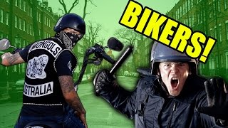 COPS VS BIKERS [upl. by Rednasela]