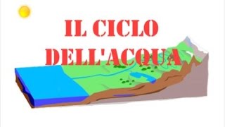 IL CICLO DELLACQUA [upl. by Enenstein370]