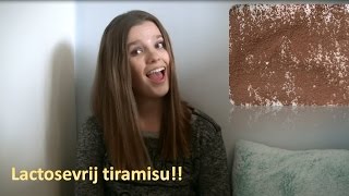 lactosevrije tiramisu Lekkersmikkelennn [upl. by Needan]