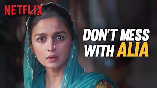 Alia Bhatts SAVAGE Reply To Vijay Varma  Darlings  Netflix India [upl. by Arraek]