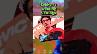 Zekken shows his wooting settings [upl. by Ymmat]