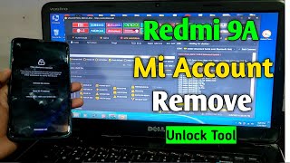 Redmi 9A Mi Account Remove By Unlock Tool🔥🔥FRP Bypass🔥🔥2023 [upl. by Loring]