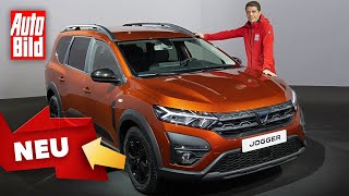 Dacia Jogger 2022  HybridCrossover ersetzt Lodgy und Logan MCV  Sitzprobe mit Moritz Doka [upl. by Kciregor]