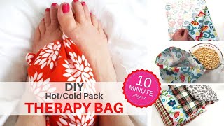 DIY HotCold Pack Therapy Bag  Reusable [upl. by Corsiglia215]