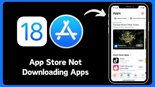 How to fix unable to download apps from App store  Apps not downloading in App store [upl. by Nevar859]