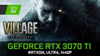 Resident Evil Village  RTX 3070 Ti  1440p ULTRA RTX ON [upl. by Innad]